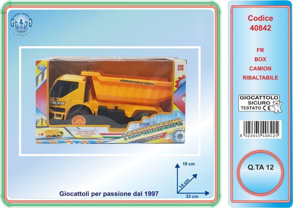 Veicolo giocattolo – BOX CAMION RIBALTABILE LIP40842