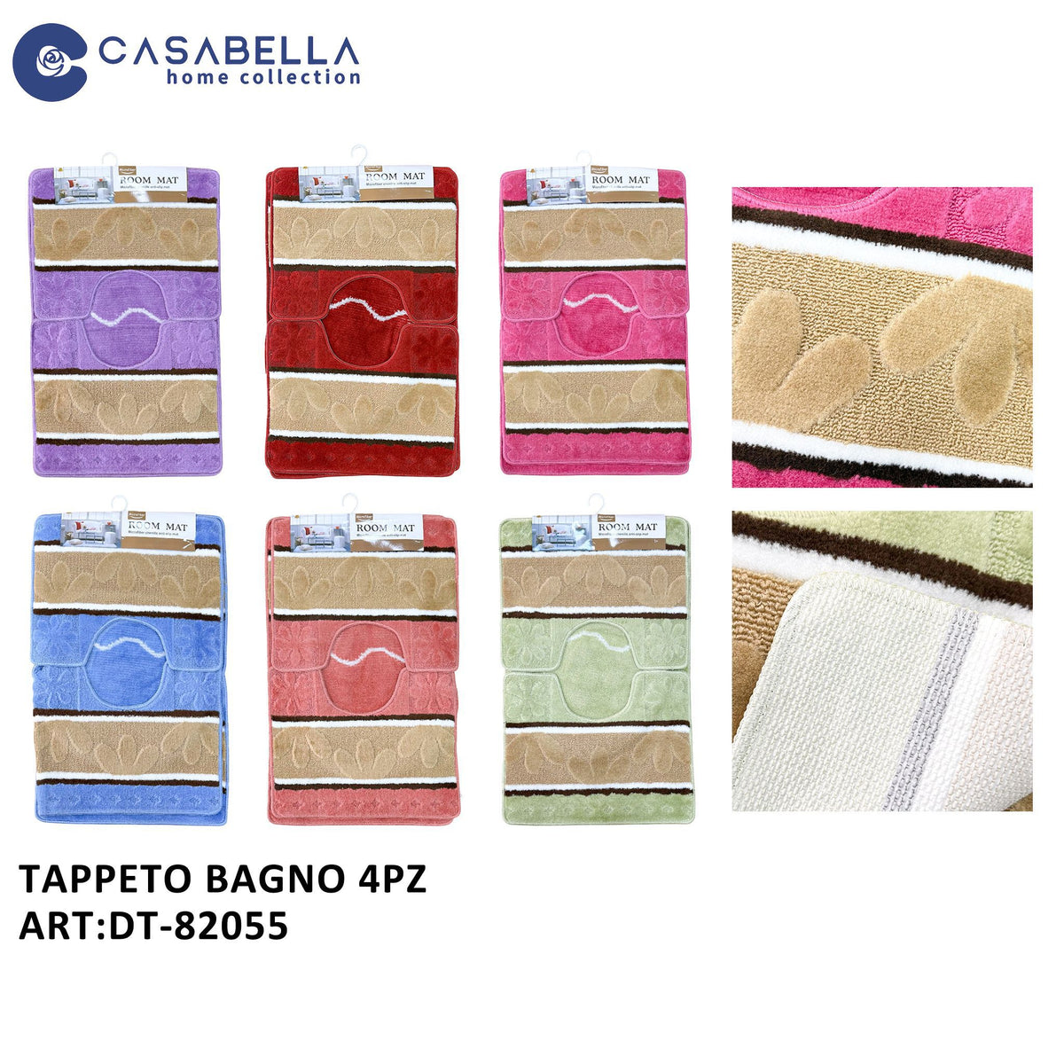 Tappeto Bagno 4PZ