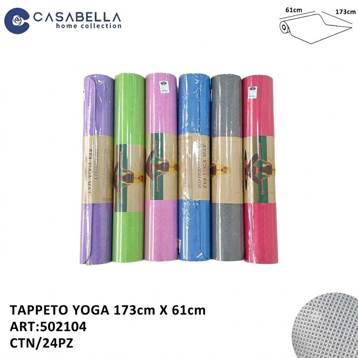 Tappeto Yoga 173X61CM