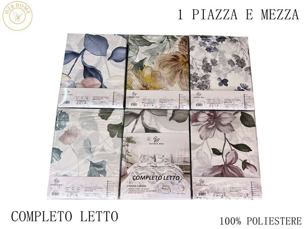 COMPLETO LETTO 1.5POSTI GOLDEN