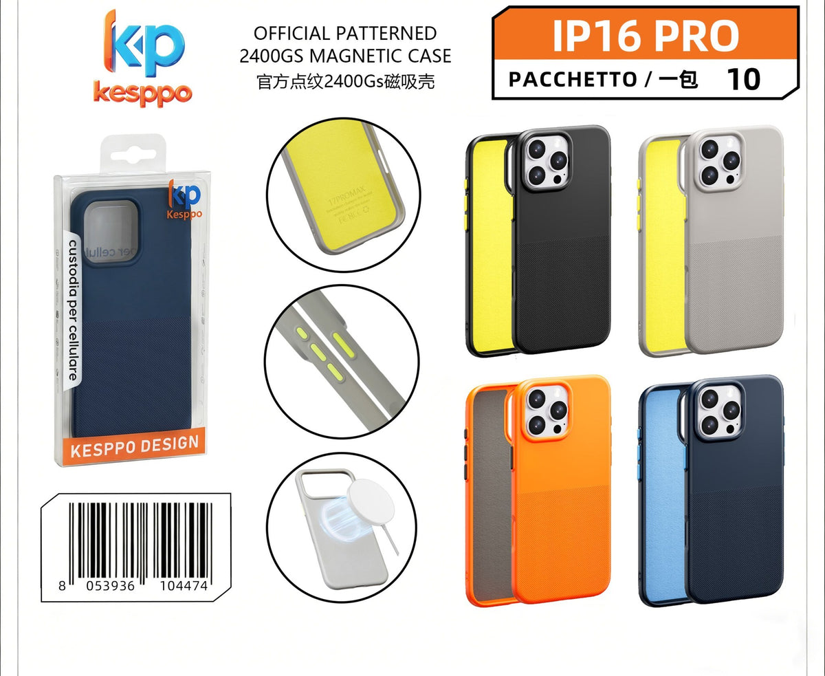 Custodia per iPhone 16 Pro – magnetica