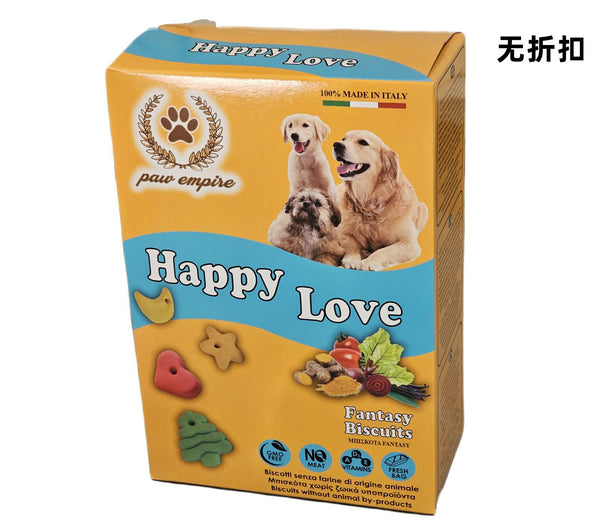 Snack per animali – Biscuits Fantasy Happy Love 300g