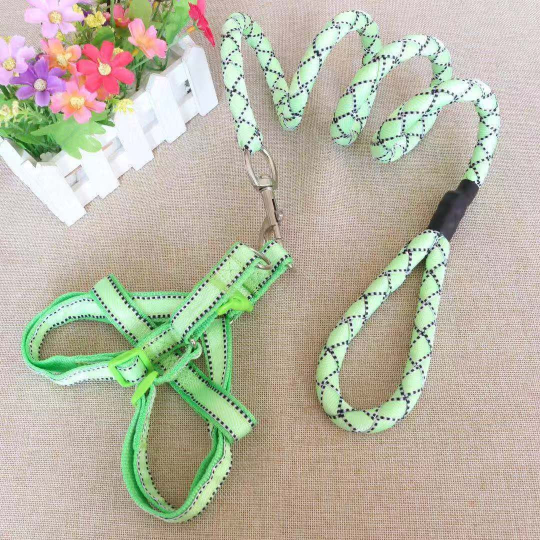 Abbigliamento per animali – Guinzaglio+Pettorina1.5cm*120cm