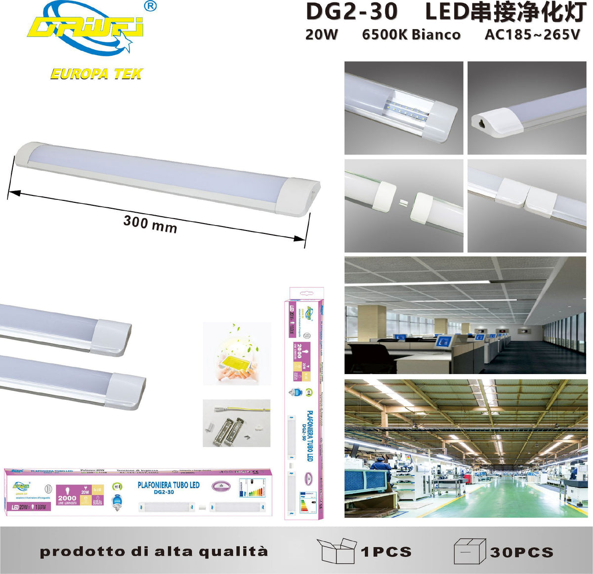 Lampada lineare — 20 W