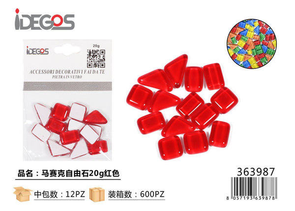 Pietre decorative per mosaico, 20 g