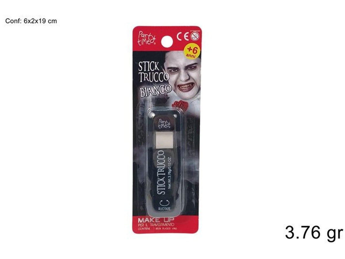 Stick trucco bianco per travestimenti da 3,76 g
