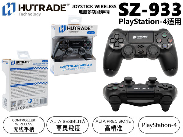 Controller wireless HUTRADE SZ-933 compatibile con PlayStation 4