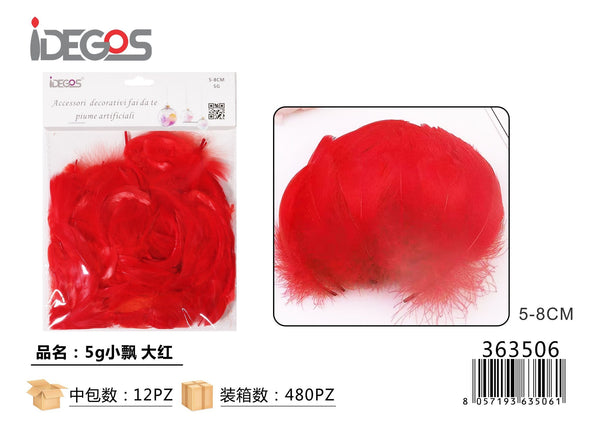 Piume decorative, 5 g