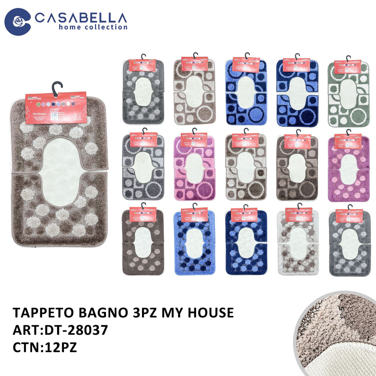 Tappeto Bagno 3PZ