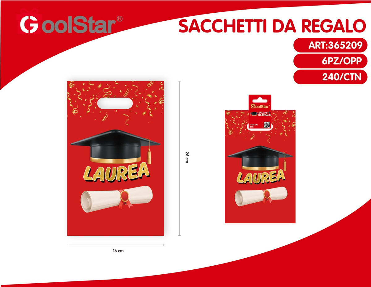 Busta da regalo di carta laurea