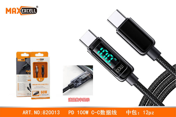 Cavo TYPE-C a TYPE-C PD 1M 3.5A 60W