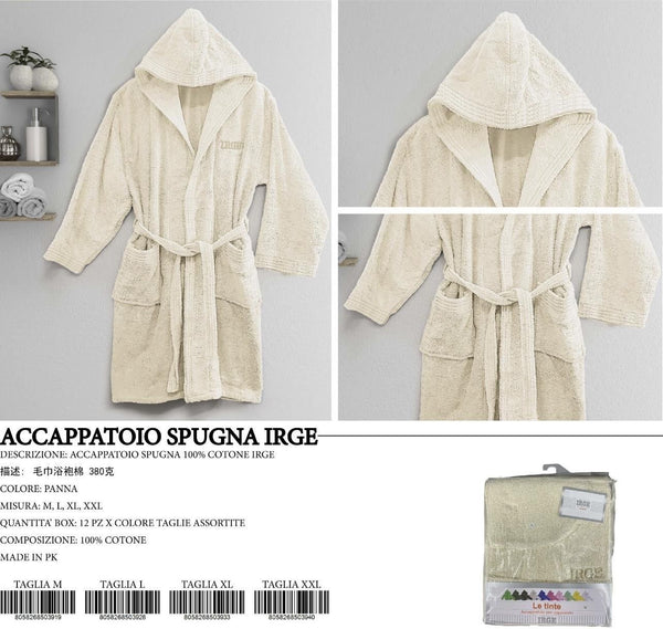 Accappatoio Irge Spugna Panna