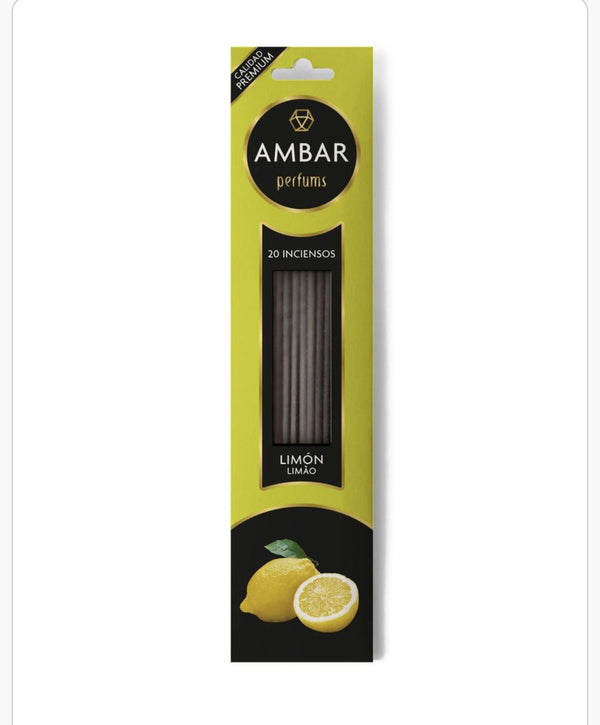 AMBRA INCENSO 20PZ LIMONE