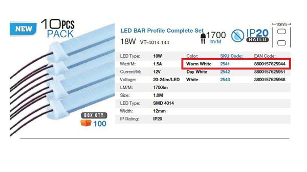 Barre LED – 2 varianti