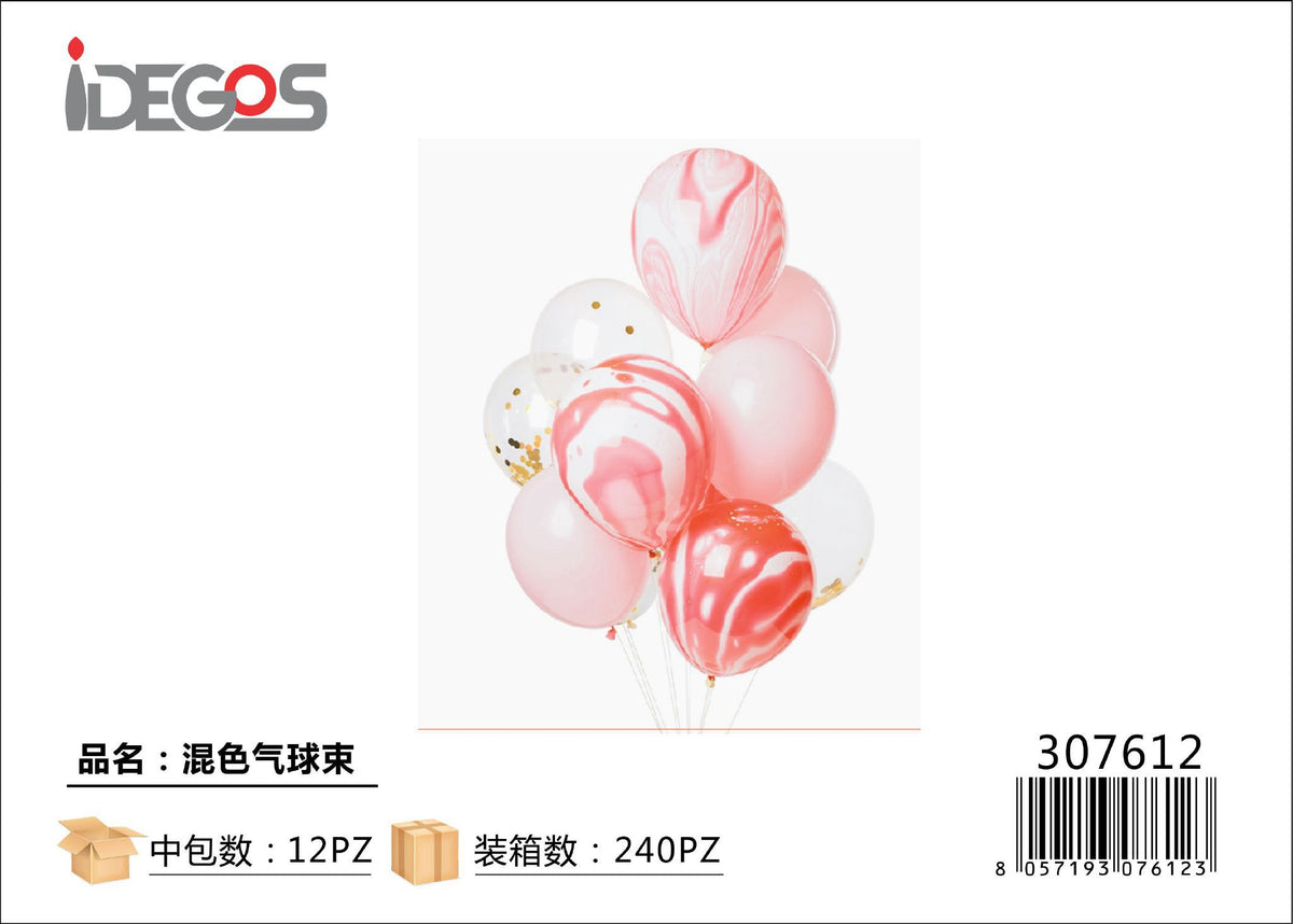 Set di palloncini colorati