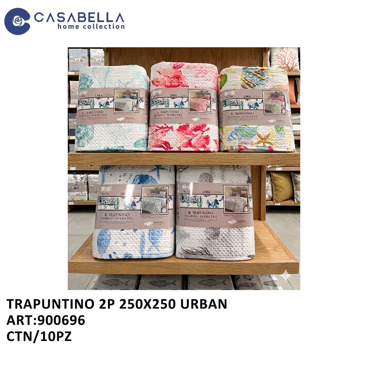 Trapuntino 2P 250X250 Urban Flowers