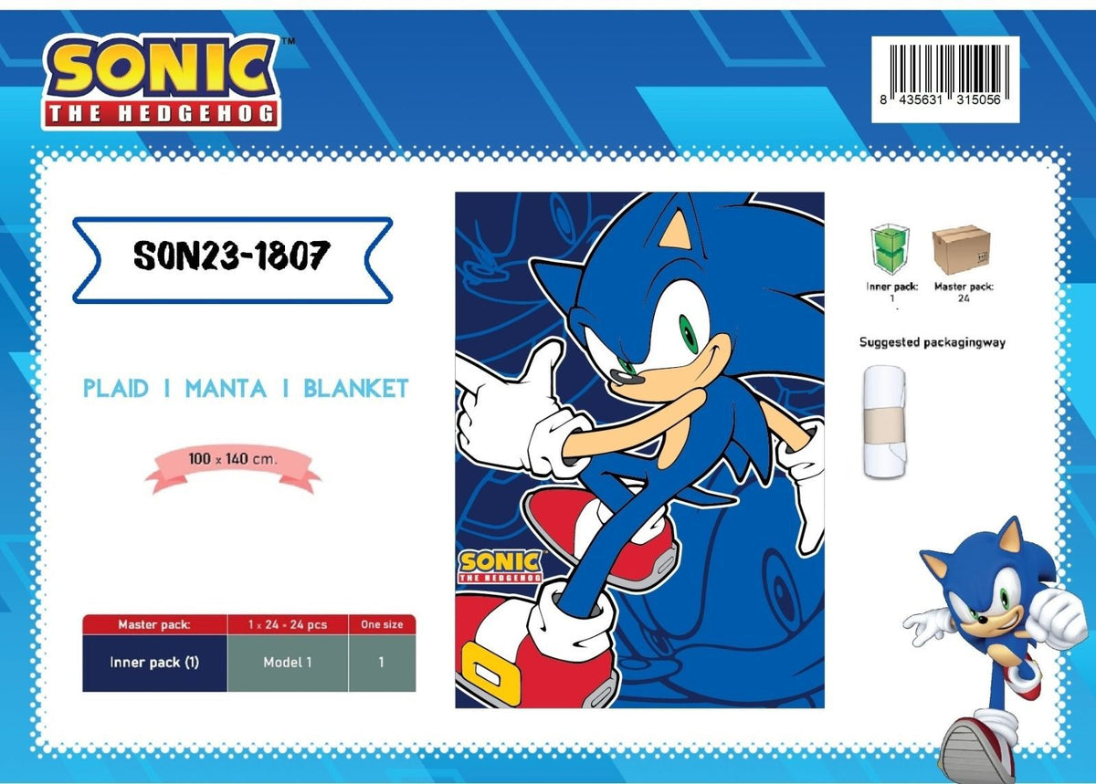 Coperta o plaid – SONIC BLANKET 100X140CM SON231807