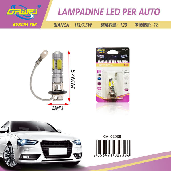 Lampadina per auto — 7.5 W, H3