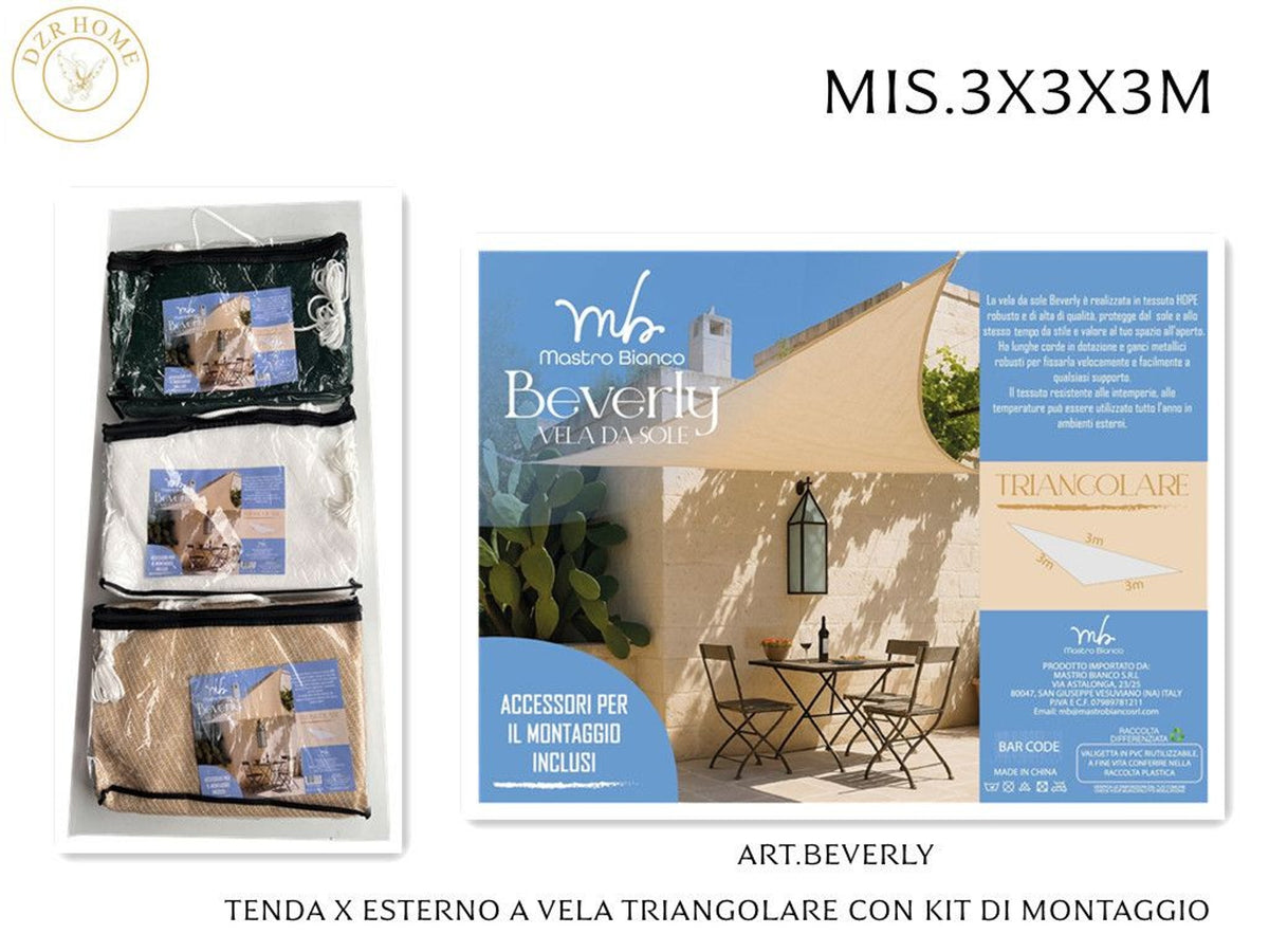 TENDE X ESTERNO 3X3X3M