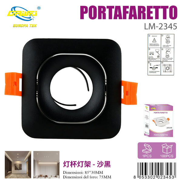 Ghiera per faretto