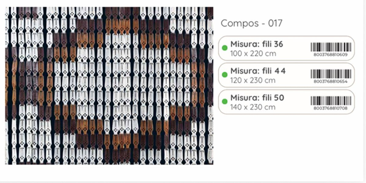 Tenda Compos 120X230 ROSON2012