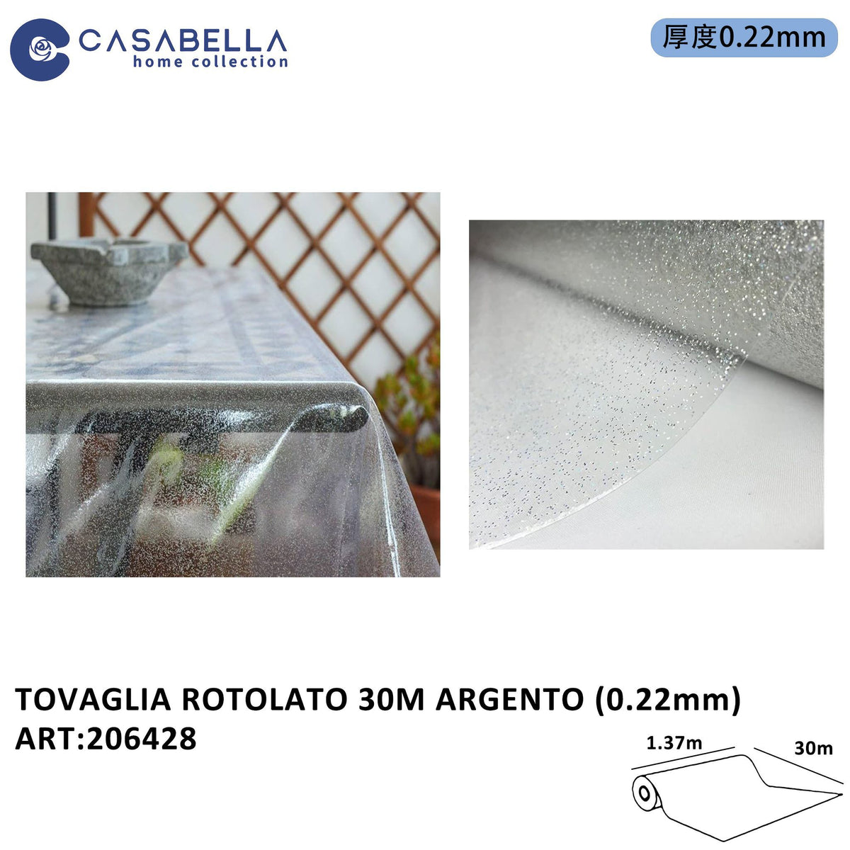Tovaglia in Rotolo 30M