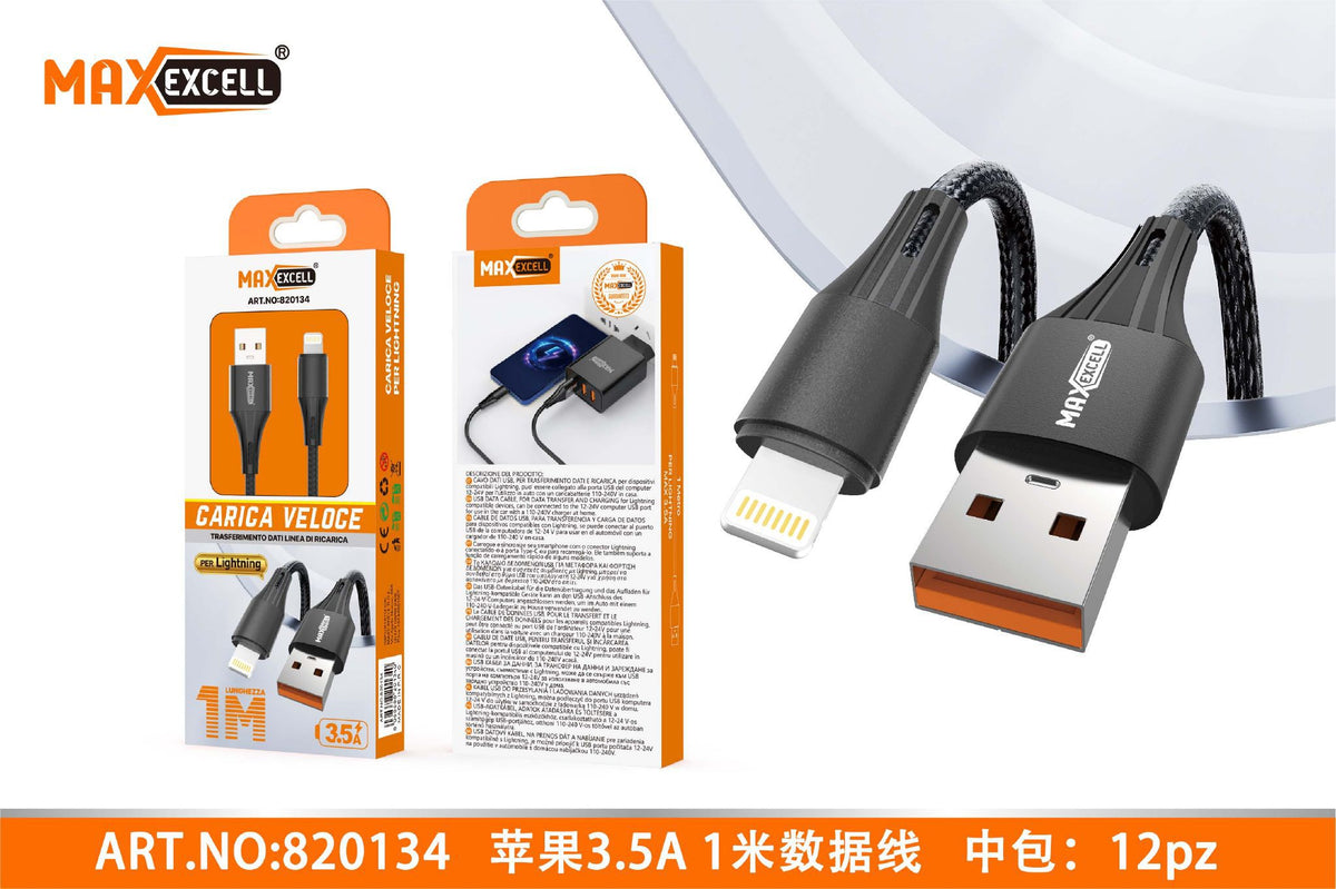 Cavo USB LIGHTNING 1M
