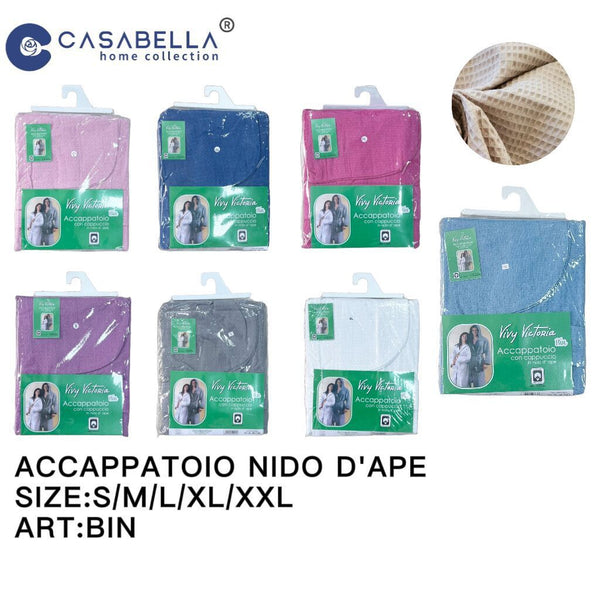 Accappatoio in Nodo D'ape