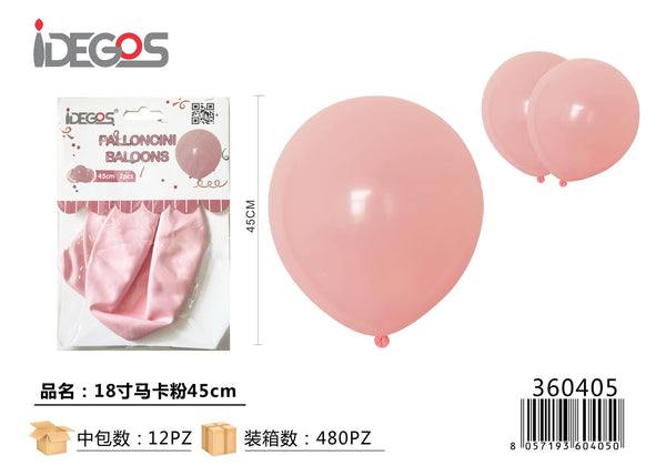 Palloncini in lattice macaron, 45 cm