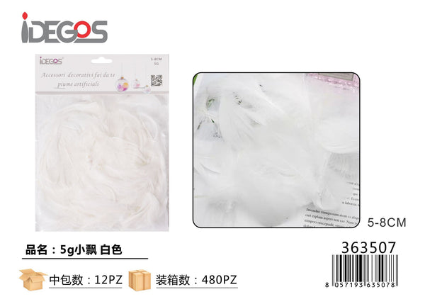 Piume decorative, 5 g