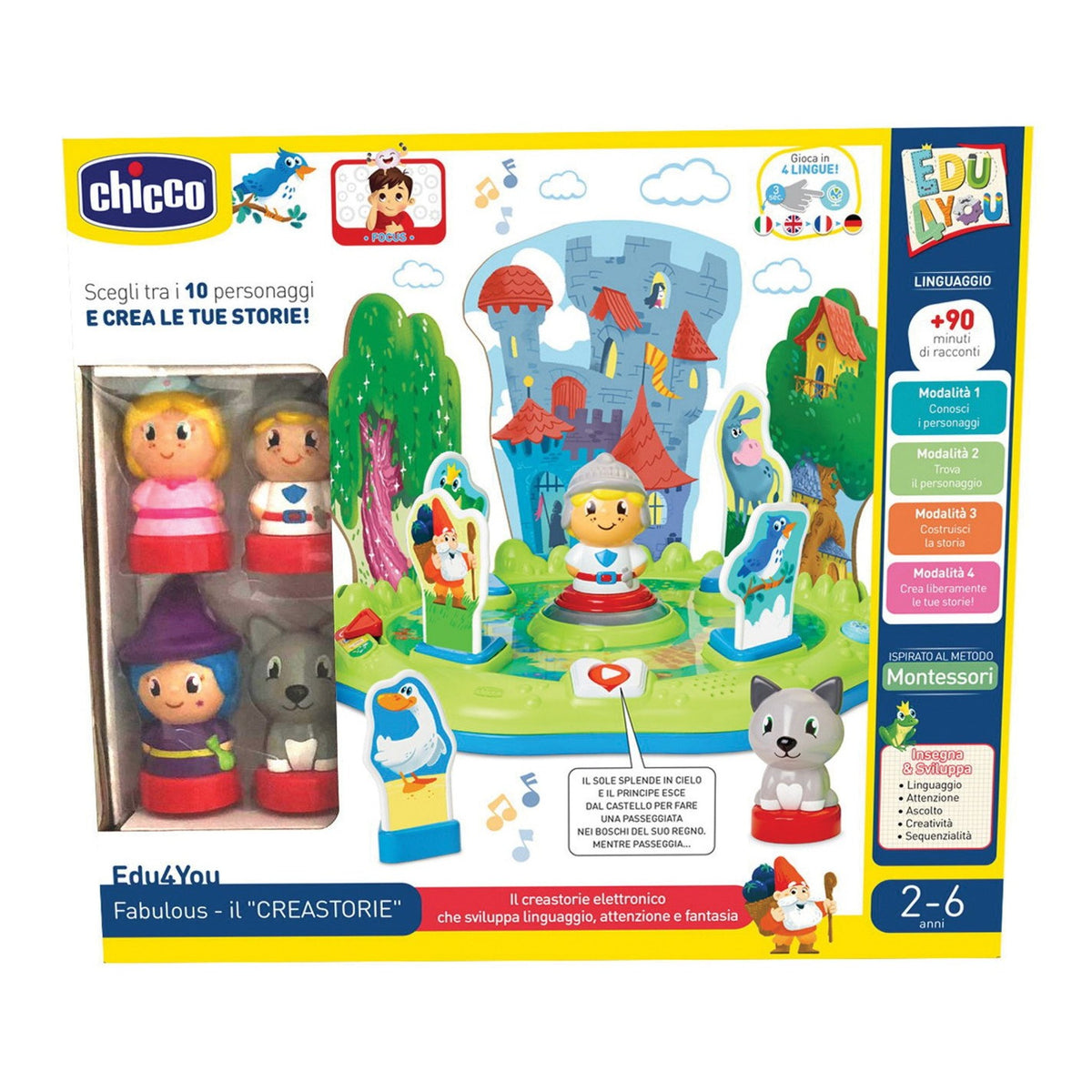 Gioco educativo – CHICCO FABULUS CREASTORIE 62097