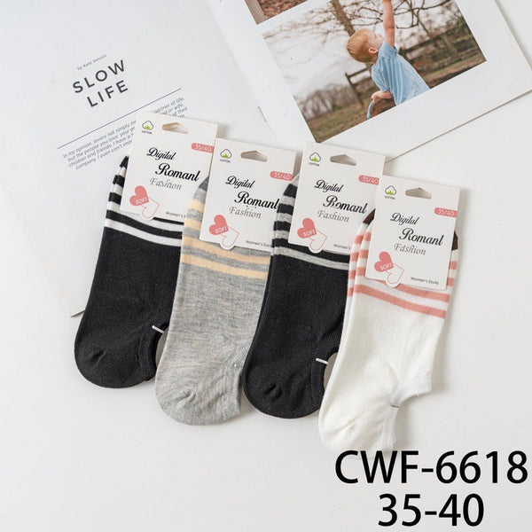 Fantasmini donna CWF6618 - confezione da 12 paia