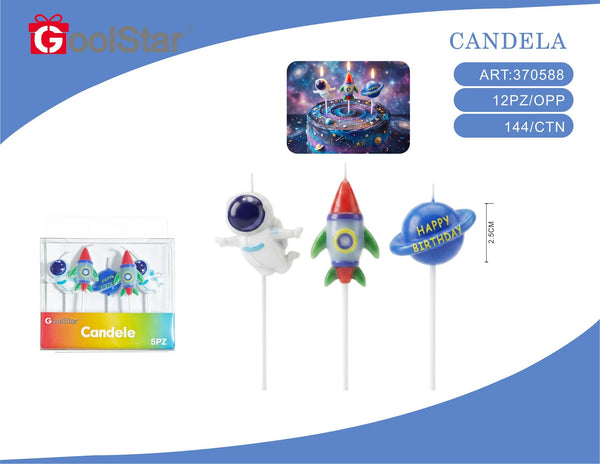 Candele astronauta