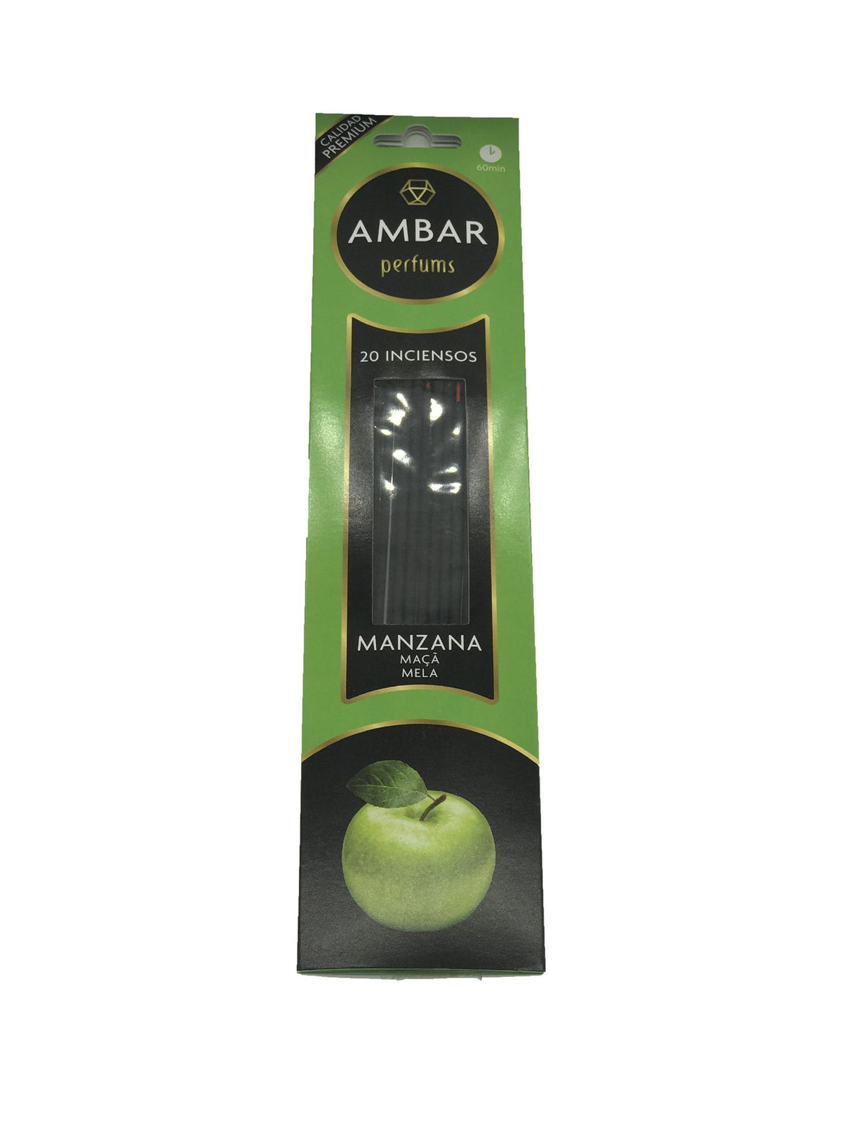 AMBRA INCENSO 20PZ MANZANA
