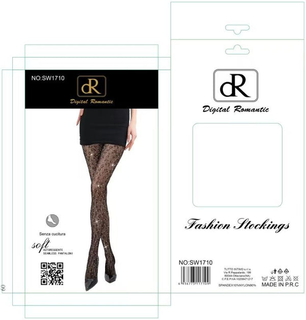 Collant a rete donna SW1710