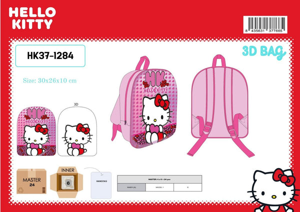 Zaino – HELLO KITTY 3D BAG 30X26X10 HK371284