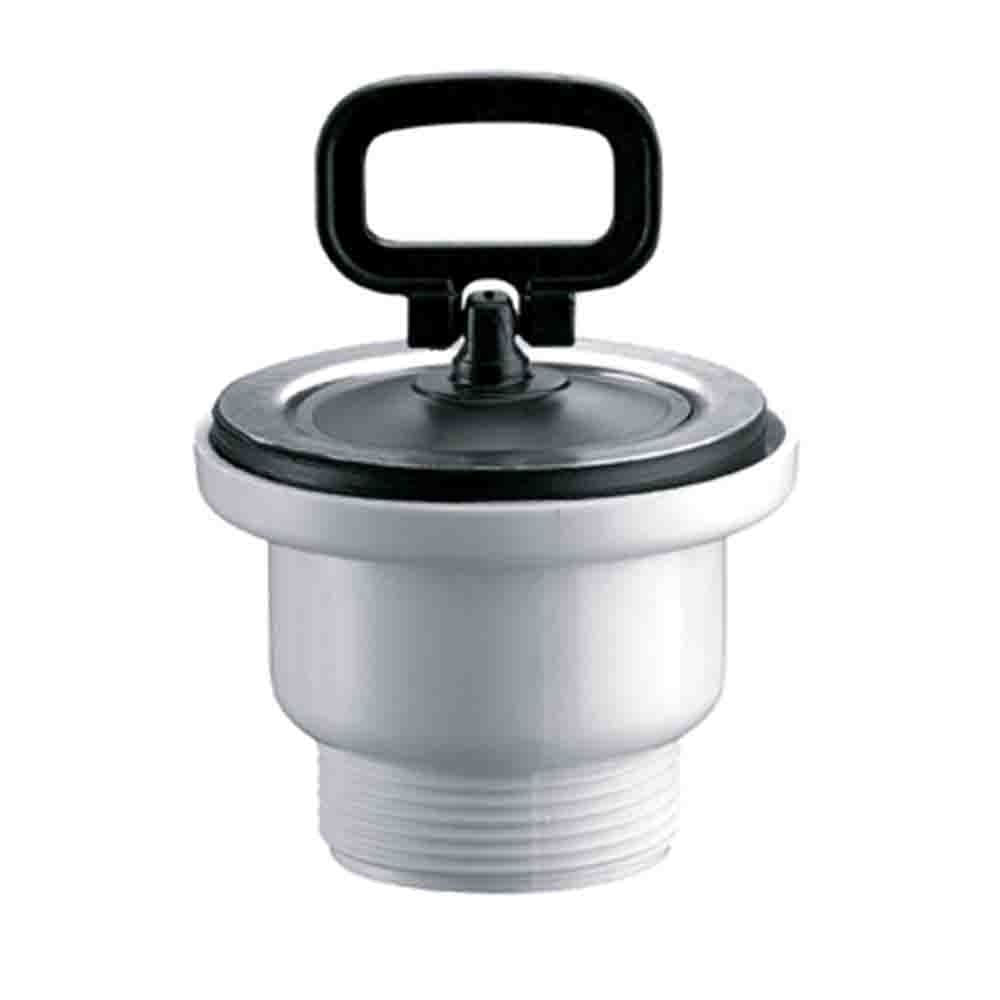 Piletta s/troppo pieno per lavelli inox