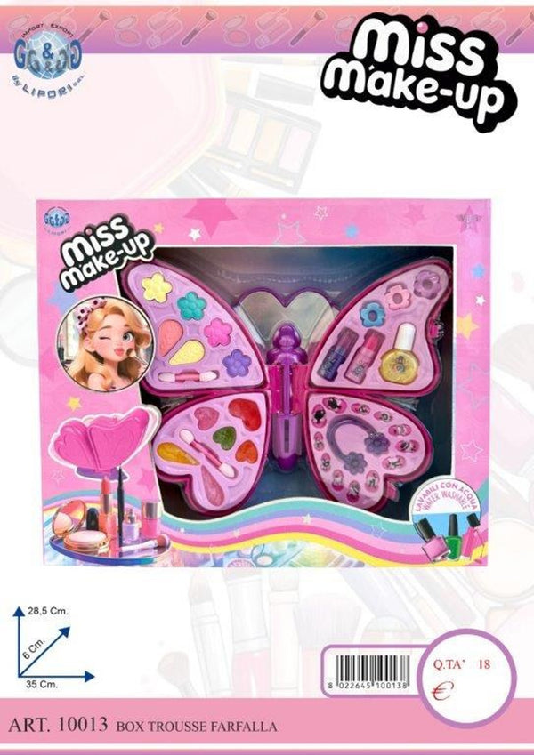 Prodotto per il trucco – BOX TROUSSE FARFALLA LIP10013