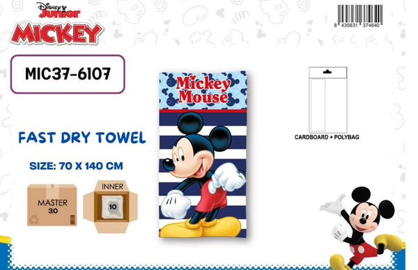 Coperta o plaid – MICKEY FAST DRY TOWEL MIC376107