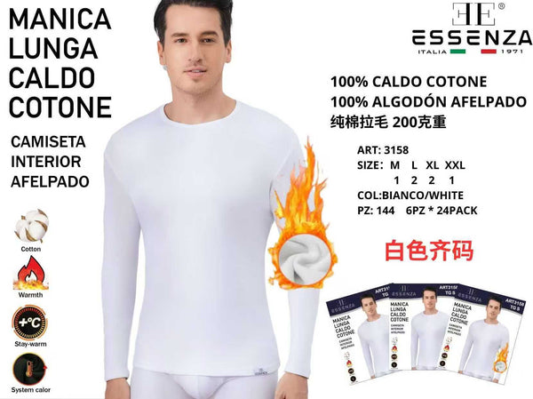 Maglia termica uomo ES3158 BIANCO
