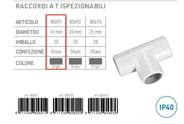 Tubi, canaline e accessori per cavi