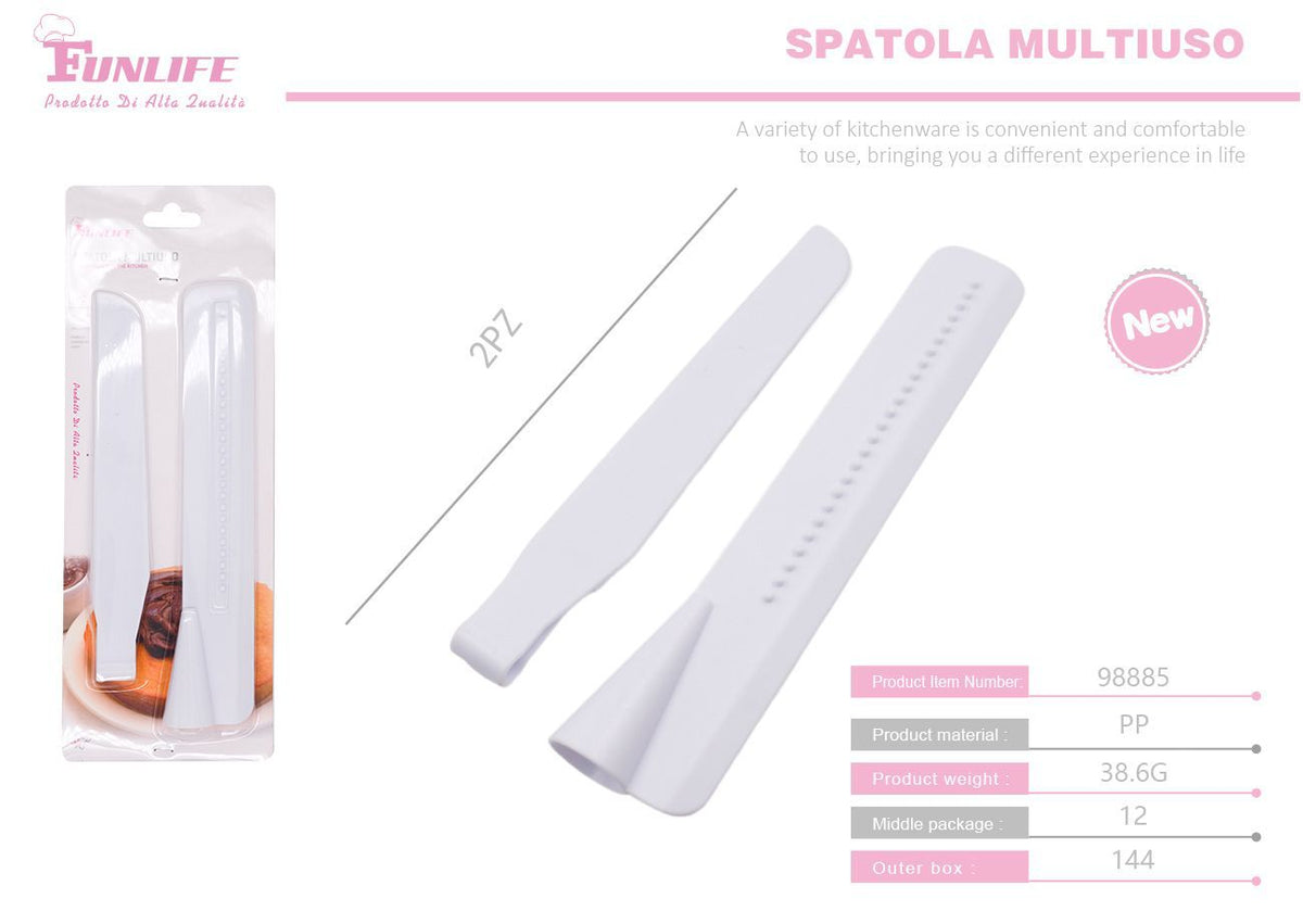 Spatole per crema 1525, confezione da 2 pezzi