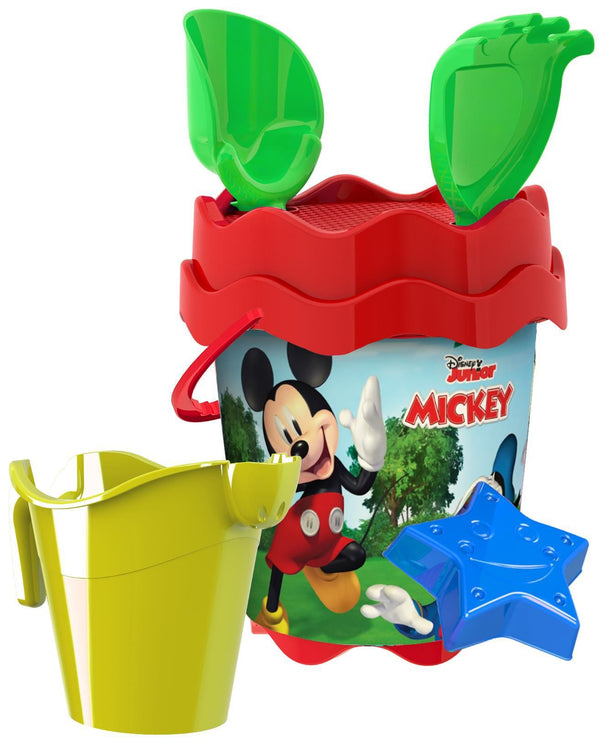Mickey Mouse, secchiello mare da 17 cm con accessori