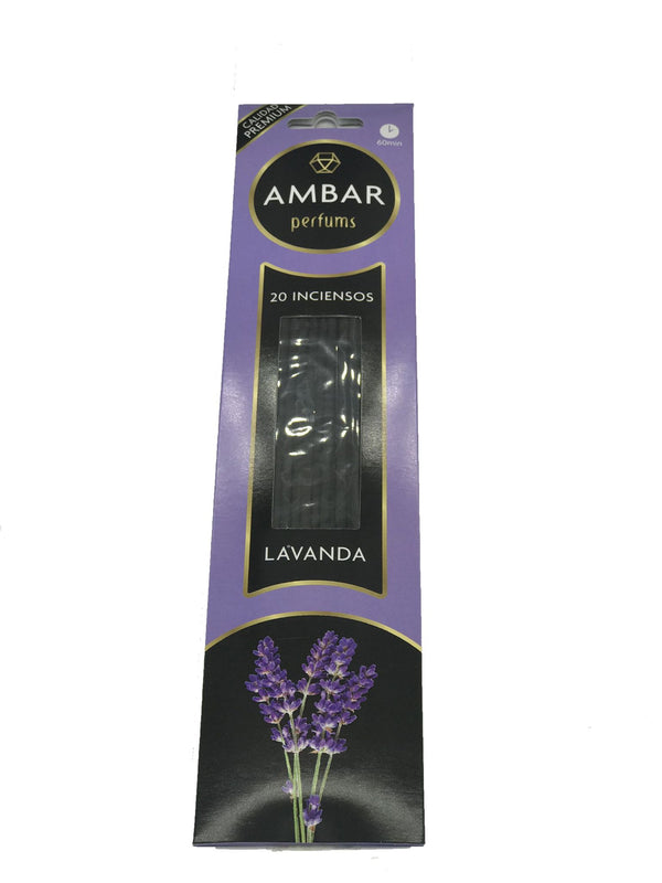 AMBRA INCENSO 20PZ LAVANDA