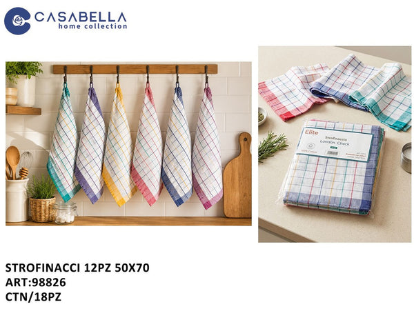 Strofinacci 12PZ 50X70 Londra