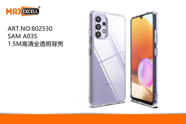 Cover per Samsung Galaxy A03S — Trasparente