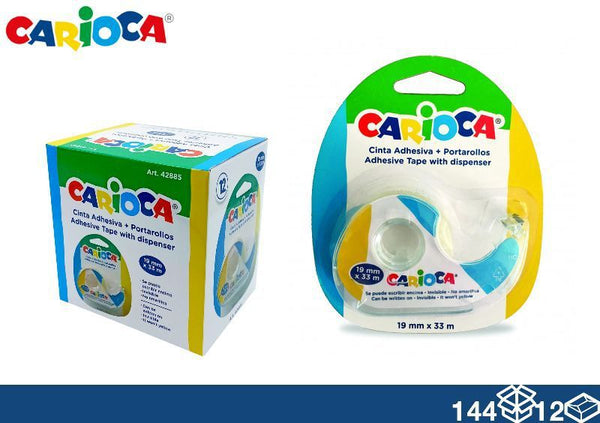Colla o nastro da ufficio – CARIOCA NASTRO ADESIVO 33MT EOL41801