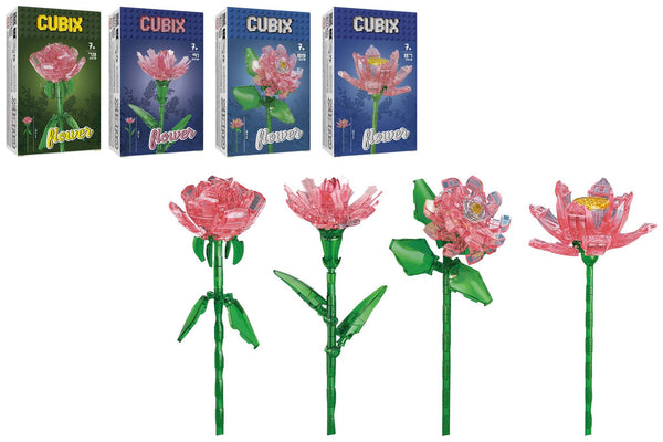 Puzzle o rompicapo – CUBIX FIORI TRASPARENTI 43099