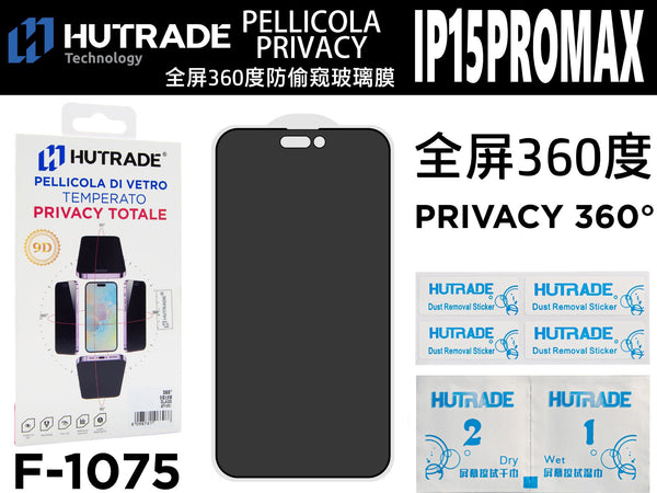 Pellicola protettiva per schermo per Apple iPhone 15 Pro Max — F-1075