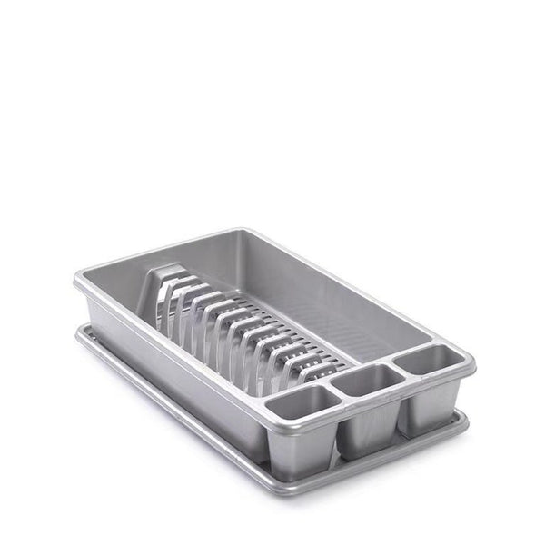SCOLAPIATTI RETTANGOLARE MEDIO ARGENTO 45X26X9CM